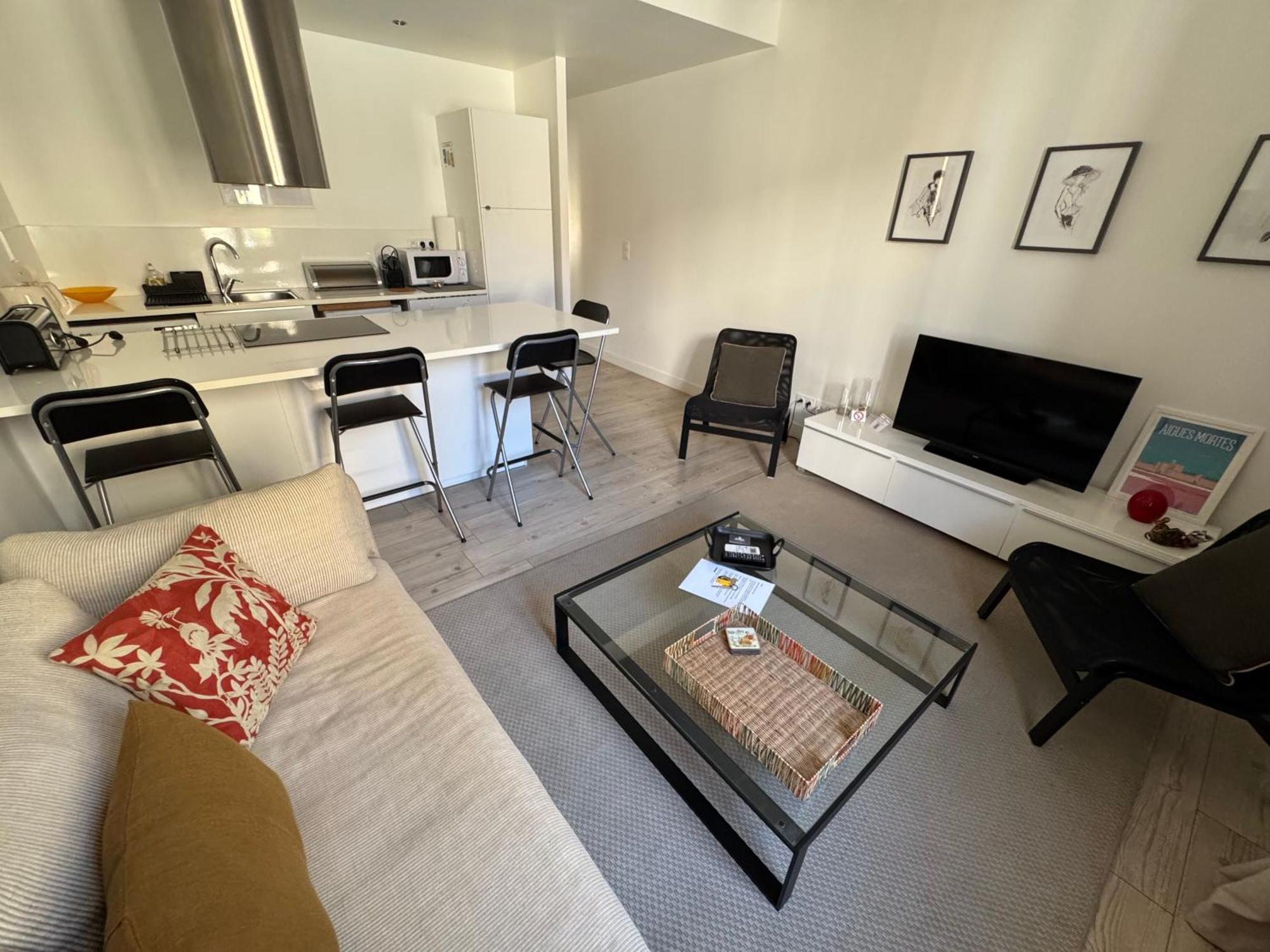 Bel Appartement Terrasse 4 Etoiles Intra Muros Aigues-Mortes Kültér fotó